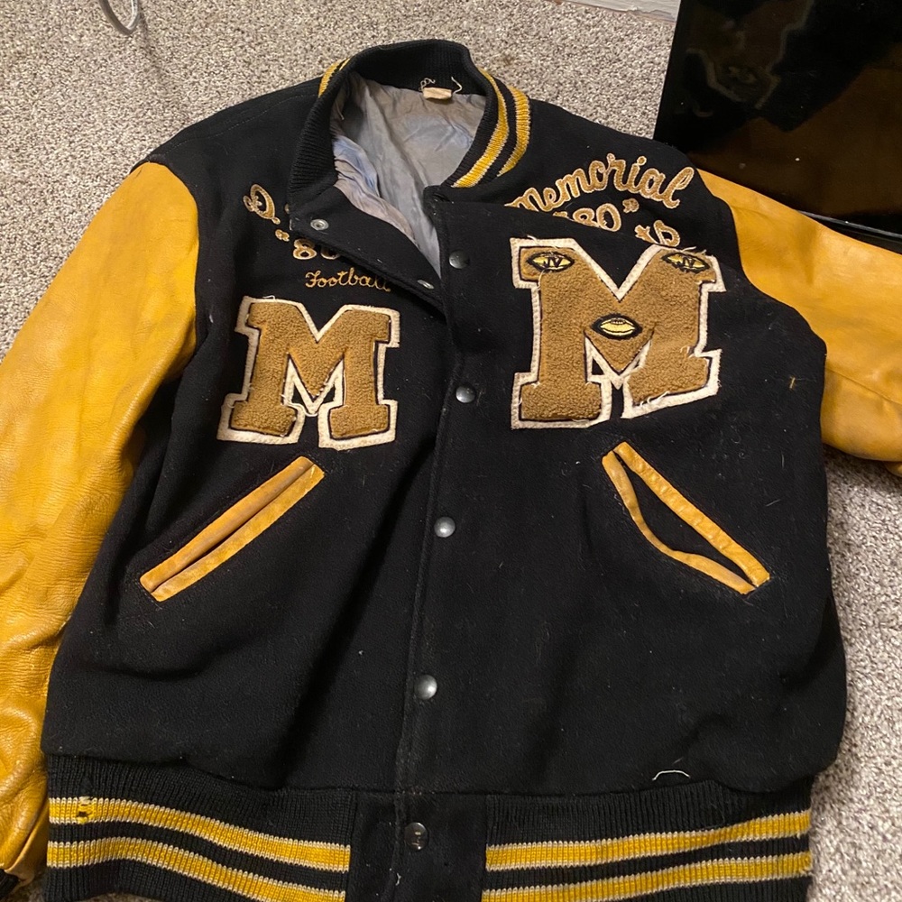 Varsity football jacket